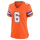 Game Orange Women's P.J. Locke Denver Broncos Alternate Mile High Collection 1977 Throwback Jersey