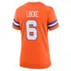 Game Orange Women's P.J. Locke Denver Broncos Alternate Mile High Collection 1977 Throwback Jersey