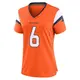 Game Orange Women's P.J. Locke Denver Broncos Jersey