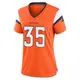 Game Orange Women's Reese Taylor Denver Broncos Jersey