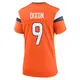 Game Orange Women's Riley Dixon Denver Broncos Jersey