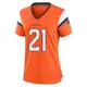 Game Orange Women's Riley Moss Denver Broncos Jersey