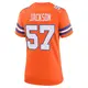 Game Orange Women's Tom Jackson Denver Broncos Alternate Mile High Collection 1977 Throwback Jersey