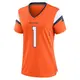 Game Orange Women's Tremon Smith Denver Broncos Jersey