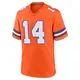 Game Orange Youth Courtland Sutton Denver Broncos Alternate Mile High Collection 1977 Throwback Jersey