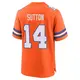 Game Orange Youth Courtland Sutton Denver Broncos Alternate Mile High Collection 1977 Throwback Jersey