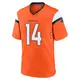 Game Orange Youth Courtland Sutton Denver Broncos Jersey