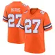 Game Orange Youth Damarri Mathis Denver Broncos Alternate Mile High Collection 1977 Throwback Jersey