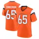 Game Orange Youth Gary Zimmerman Denver Broncos Jersey