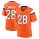 Game Orange Youth Jamaal Charles Denver Broncos Jersey