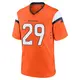 Game Orange Youth Ja'Quan McMillian Denver Broncos Jersey