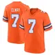 Game Orange Youth John Elway Denver Broncos Alternate Mile High Collection 1977 Throwback Jersey