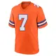 Game Orange Youth John Elway Denver Broncos Alternate Mile High Collection 1977 Throwback Jersey