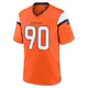 Game Orange Youth Jordan Miller Denver Broncos Jersey