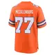 Game Orange Youth Karl Mecklenburg Denver Broncos Alternate Mile High Collection 1977 Throwback Jersey