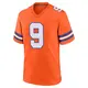 Game Orange Youth Kendall Hinton Denver Broncos Alternate Mile High Collection 1977 Throwback Jersey