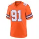 Game Orange Youth Matt Henningsen Denver Broncos Alternate Mile High Collection 1977 Throwback Jersey