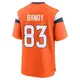 Game Orange Youth Michael Bandy Denver Broncos Jersey