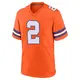 Game Orange Youth Pat Surtain II Denver Broncos Alternate Mile High Collection 1977 Throwback Jersey