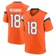 Game Orange Youth Peyton Manning Denver Broncos Jersey