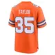 Game Orange Youth Reese Taylor Denver Broncos Alternate Mile High Collection 1977 Throwback Jersey