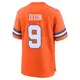 Game Orange Youth Riley Dixon Denver Broncos Alternate Mile High Collection 1977 Throwback Jersey