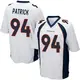 Game White Men's Aaron Patrick Denver Broncos Jersey