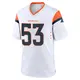 Game White Men's Andrew Farmer Denver Broncos 2nd Jersey