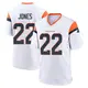 Game White Men's Brandon Jones Denver Broncos 2nd Jersey