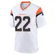 Game White Men's Brandon Jones Denver Broncos 2nd Jersey