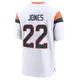 Game White Men's Brandon Jones Denver Broncos 2nd Jersey