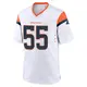 Game White Men's Cody Barton Denver Broncos 2nd Jersey