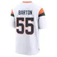 Game White Men's Cody Barton Denver Broncos 2nd Jersey