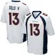 Game White Men's David Sills V Denver Broncos Jersey