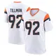 Game White Men's Dondrea Tillman Denver Broncos 2nd Jersey