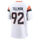 Game White Men's Dondrea Tillman Denver Broncos 2nd Jersey