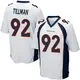 Game White Men's Dondrea Tillman Denver Broncos Jersey