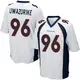 Game White Men's Eyioma Uwazurike Denver Broncos Jersey