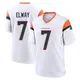 Game White Men's John Elway Denver Broncos 2nd Jersey