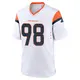 Game White Men's John Franklin-Myers Denver Broncos 2nd Jersey