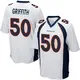 Game White Men's Jonas Griffith Denver Broncos Jersey