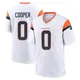 Game White Men's Jonathon Cooper Denver Broncos 2nd Jersey