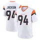 Game White Men's Jordan Jackson Denver Broncos 2nd Jersey