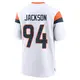 Game White Men's Jordan Jackson Denver Broncos 2nd Jersey