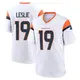 Game White Men's Jordan Leslie Denver Broncos 2nd Jersey