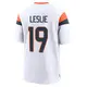 Game White Men's Jordan Leslie Denver Broncos 2nd Jersey