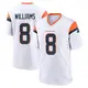 Game White Men's K'Waun Williams Denver Broncos 2nd Jersey