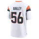 Game White Men's Levelle Bailey Denver Broncos 2nd Jersey