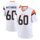 Game White Men's Luke Wattenberg Denver Broncos 2nd Jersey