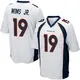 Game White Men's Marvin Mims Jr. Denver Broncos Jersey